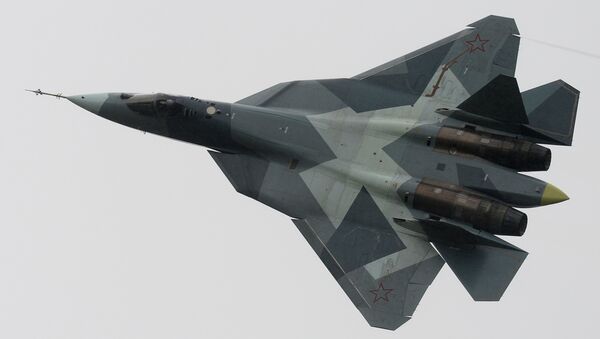 Caza T-50 PAK FA - Sputnik Mundo