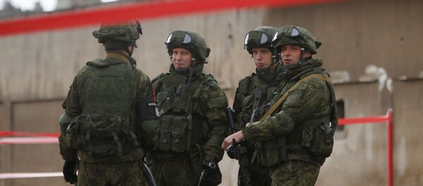 Militares rusos en Siria - Sputnik Mundo