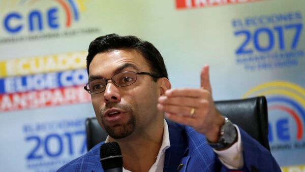 Presidente del CNE de Ecuador, Juan Pablo Pozo - Sputnik Mundo