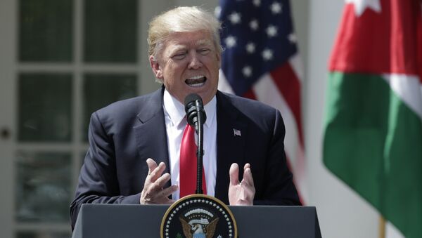 Donald Trump, presidente de EEUU - Sputnik Mundo