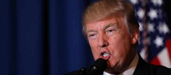 Donald Trump, presidente de EEUU - Sputnik Mundo