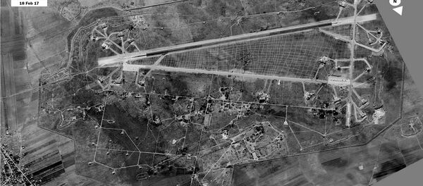 Base aérea de Shairat en la provincia siria de Homs - Sputnik Mundo