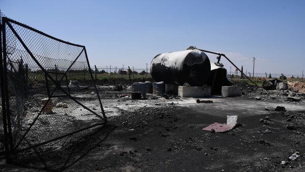 Base aérea Shairat en Siria - Sputnik Mundo