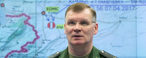 General mayor Ígor Konashénkov, portavoz del Ministerio de Defensa ruso General mayor Ígor Konashénkov, portavoz del Ministerio de Defensa ruso - Sputnik Mundo