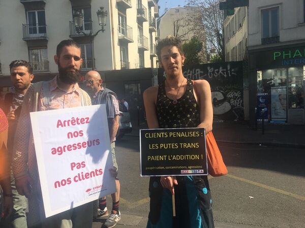 Protesta de prostitutas en París - Sputnik Mundo