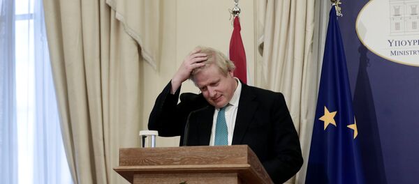Boris Johnson, ministro de Exteriores del Reino Unido - Sputnik Mundo