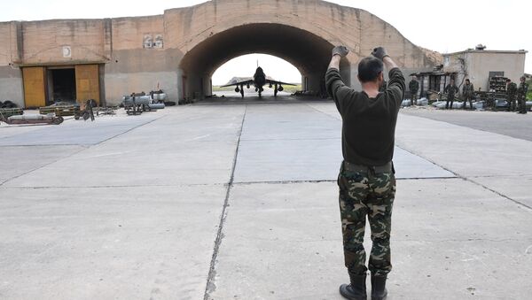 Base siria de Shairat (archivo) - Sputnik Mundo