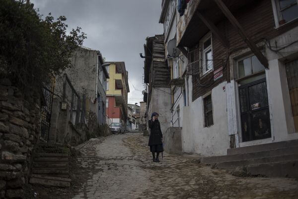 Refugiada siria en Estambul - Sputnik Mundo