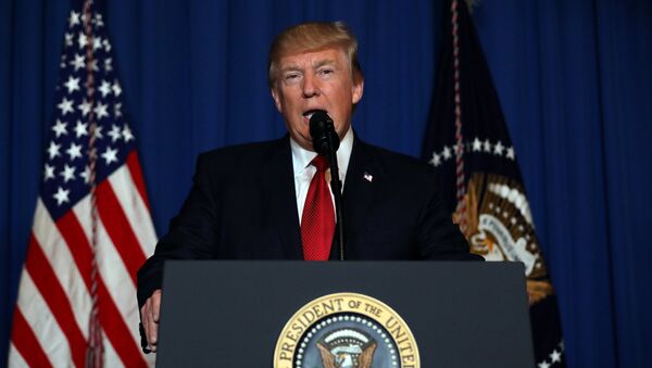 Donald Trump, presidente de EEUU - Sputnik Mundo