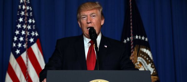 Donald Trump, presidente de EEUU - Sputnik Mundo