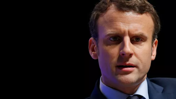 Emmanuel Macron, presidente electo de Francia - Sputnik Mundo
