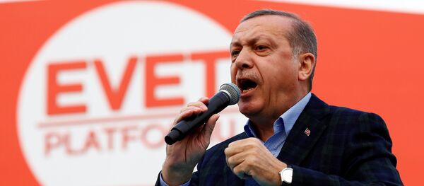 Recep Tayyip Erdogan, presidente de Turquía - Sputnik Mundo