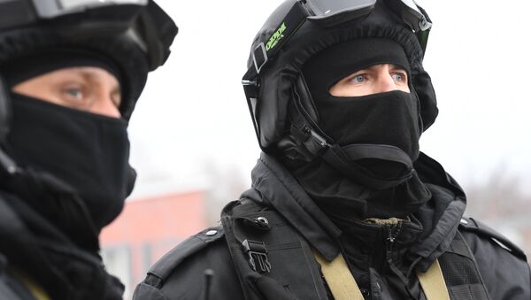 Курсы боевой подготовки, приуроченные к Дню защитника отечества - Sputnik Mundo