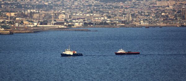 Mar Caspio en Bakú - Sputnik Mundo