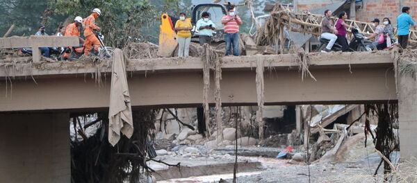 Después del alud en Mocoa, Colombia - Sputnik Mundo