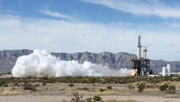 Ensayo de Blue Origin en 2013 - Sputnik Mundo