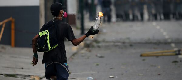 Situación en Caracas - Sputnik Mundo