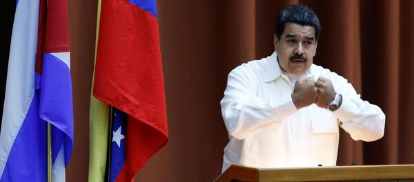 Nicolás Maduro, presidente de Venezuela, durante la clausura del Consejo Político de la Alianza Bolivariana para los Pueblos de Nuestra América - Sputnik Mundo