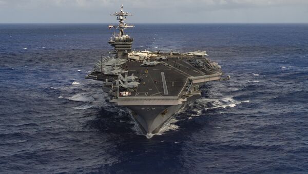 Portaviones USS Carl Vinson en el Mar de China Meridional - Sputnik Mundo