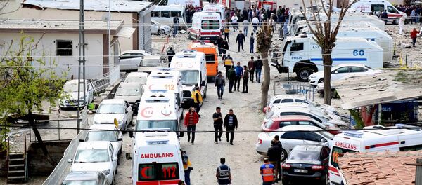 Una fuerte explosión sacude la ciudad turca de Diyarbakir - Sputnik Mundo