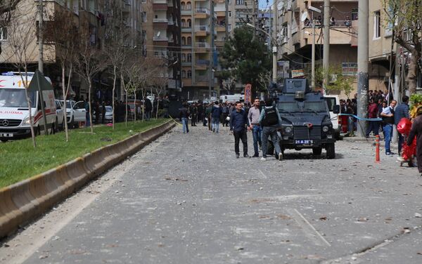Una fuerte explosión sacude la ciudad turca de Diyarbakir - Sputnik Mundo