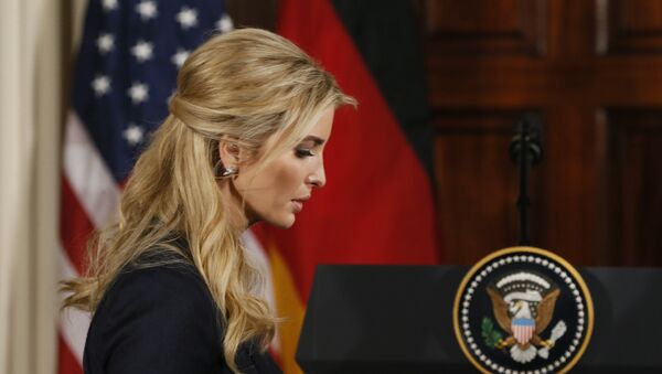 Ivanka Trump, hija mayor de Donald Trump, presidente de EEUU - Sputnik Mundo