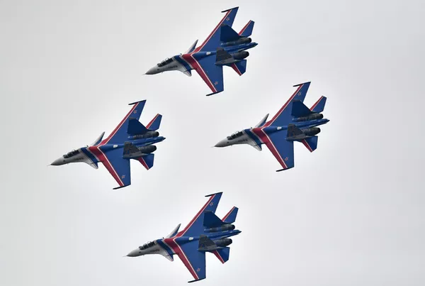 Las Fuerzas Aéreas rusas se preparan para el desfile del Día de la Victoria Las Fuerzas Aéreas rusas se preparan para el desfile del Día de la Victoria - Sputnik Mundo