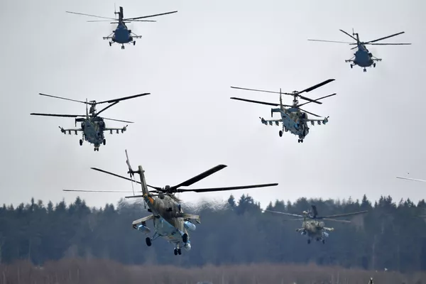 Las Fuerzas Aéreas rusas se preparan para el desfile del Día de la Victoria Las Fuerzas Aéreas rusas se preparan para el desfile del Día de la Victoria - Sputnik Mundo