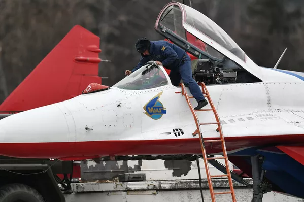 Las Fuerzas Aéreas rusas se preparan para el desfile del Día de la Victoria Las Fuerzas Aéreas rusas se preparan para el desfile del Día de la Victoria - Sputnik Mundo