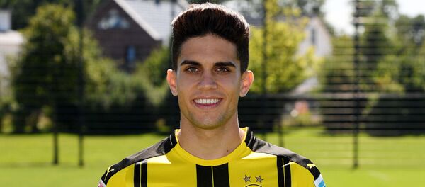 Marc Bartra, jugador español, herido en la explosión Marc Bartra, jugador español, herido en la explosión - Sputnik Mundo