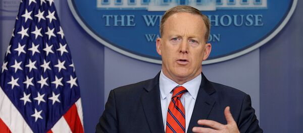 Sean Spicer, portavoz de la Casa Blanca - Sputnik Mundo