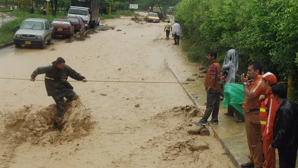 Inundación en Bucaramanga, Colombia (archivo) - Sputnik Mundo