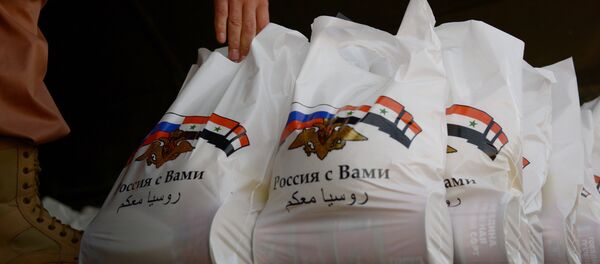 Жители Сирии получили гуманитарную помощь от России - Sputnik Mundo