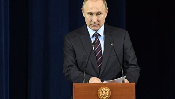 Vladímir Putin, presidente de Rusia - Sputnik Mundo