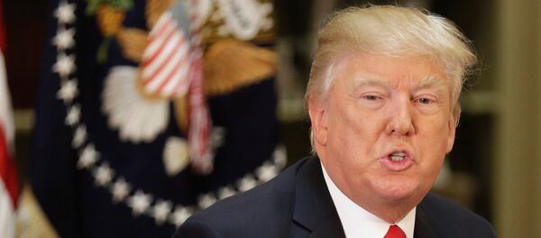 Donald Trump, presidente de EEUU - Sputnik Mundo