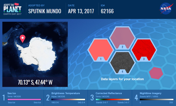 El pedazo de la Tierra 'adoptado' por Sputnik Mundo - Sputnik Mundo