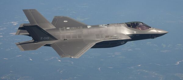 El caza estadounidense F-35 El caza estadounidense F-35 - Sputnik Mundo