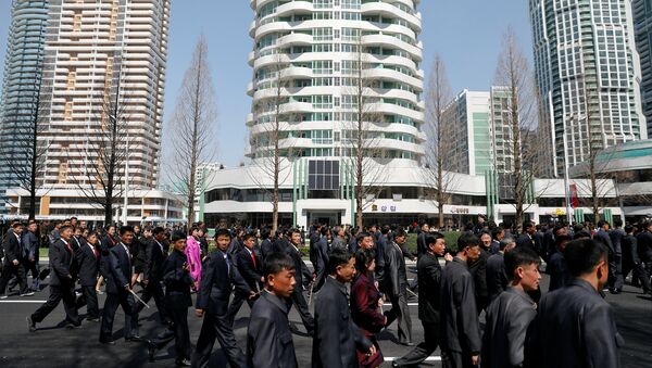 Calle Ryomyong en Pyongyang - Sputnik Mundo