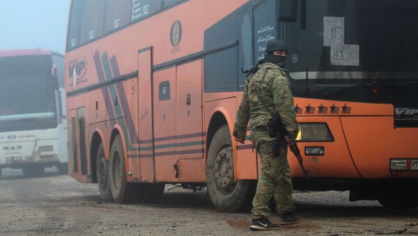 Evacuación de las localidades sitiadas de Siria - Sputnik Mundo