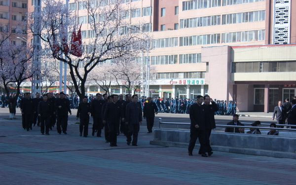La ceremonia de la inauguración del distrito Ryomyong en Pyongyang La ceremonia de la inauguración del distrito Ryomyong en Pyongyang - Sputnik Mundo