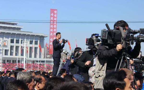 La ceremonia de la inauguración del distrito Ryomyong en Pyongyang La ceremonia de la inauguración del distrito Ryomyong en Pyongyang - Sputnik Mundo