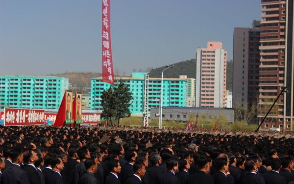 La ceremonia de la inauguración del distrito Ryomyong en Pyongyang La ceremonia de la inauguración del distrito Ryomyong en Pyongyang - Sputnik Mundo