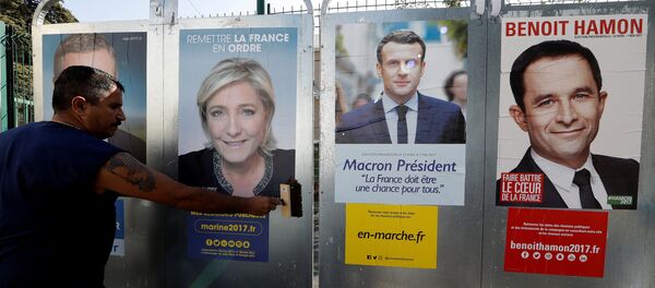Candidatos presidenciales franceses - Sputnik Mundo