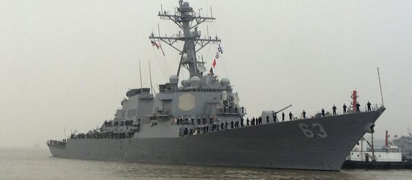 Destructor estadounidense USS Stethem (archivo) - Sputnik Mundo