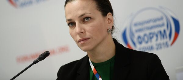 Rectora de la Universidad Estatal Social de Rusia, Natalia Pochinok (archivo) - Sputnik Mundo