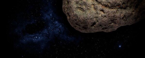 Un asteroide (ilustración) - Sputnik Mundo