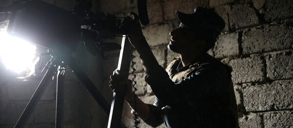 Un agente de la Policía federal de Irak en Mosul - Sputnik Mundo