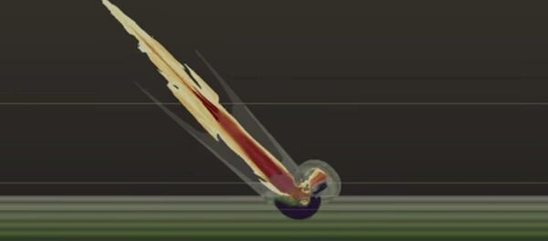 Explican por qué el impacto de un asteroide en el mar no acabaría con el mundo (vídeo) - Sputnik Mundo