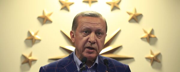 Recep Tayyip Erdogan, presidente de Turquía - Sputnik Mundo