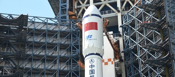 El cohete portador Larga Marcha-7 Y2 - Sputnik Mundo